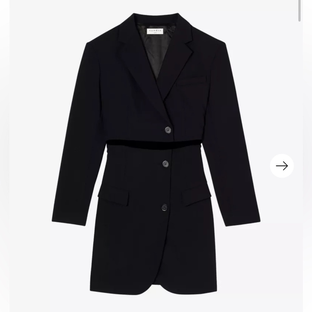 NWT Sandro Megane Dress